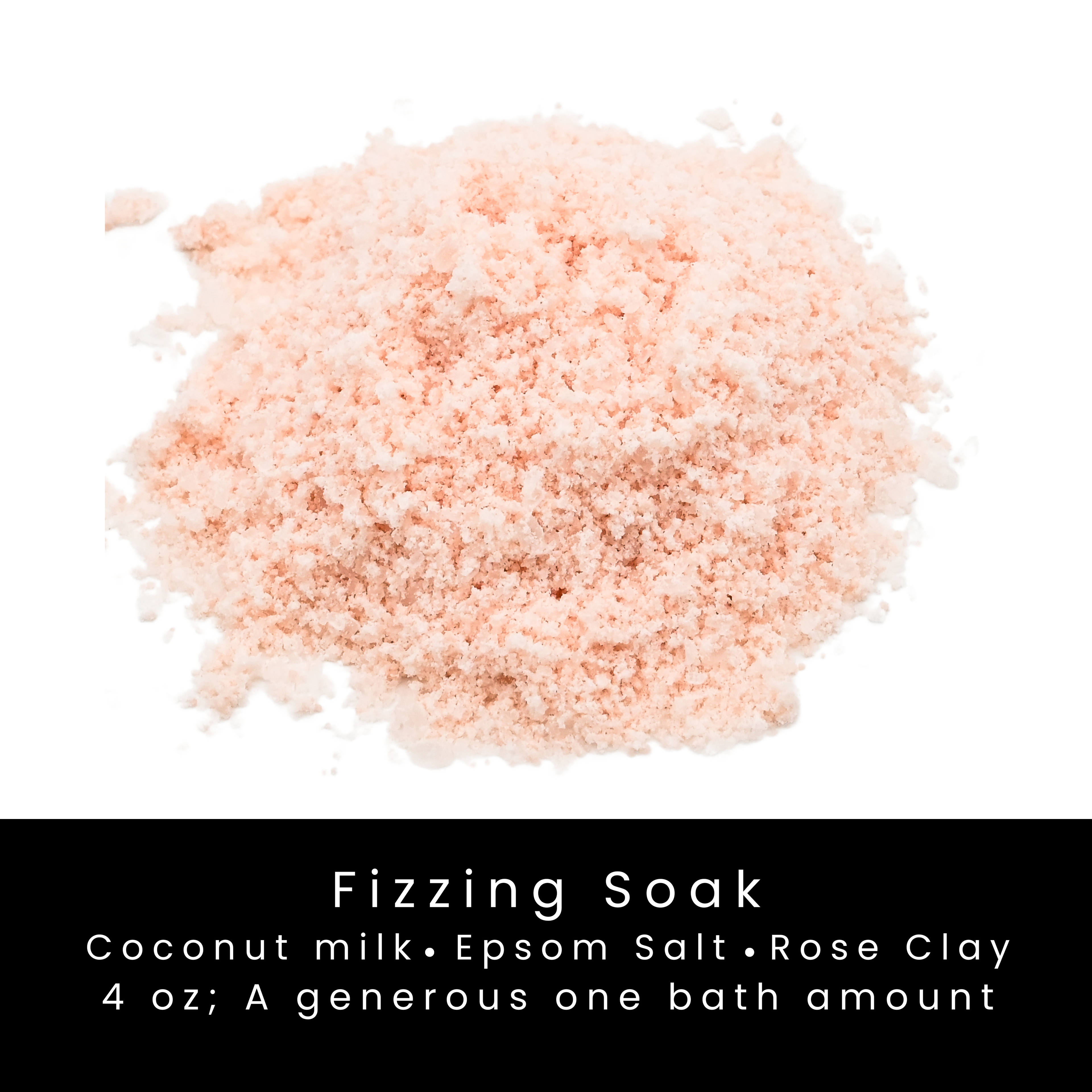 Cozy Vibes Fizzing All-Natural Bath Soak