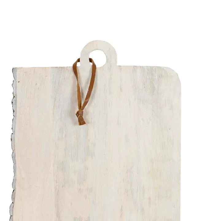 Ashton 16&quot; Live Edge Rectangle Cutting Board