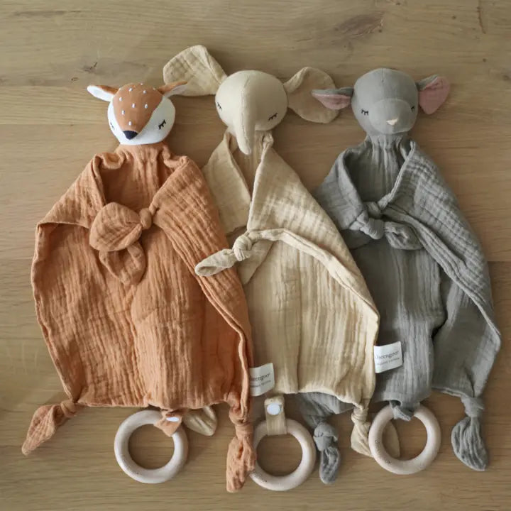 Organic Muslin Mouse Lovey