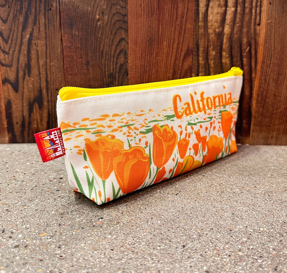 California Poppies Pencil Pouch