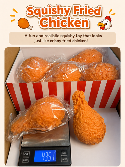 Jumbo Squishy Fried Chicken! -Retail Box 