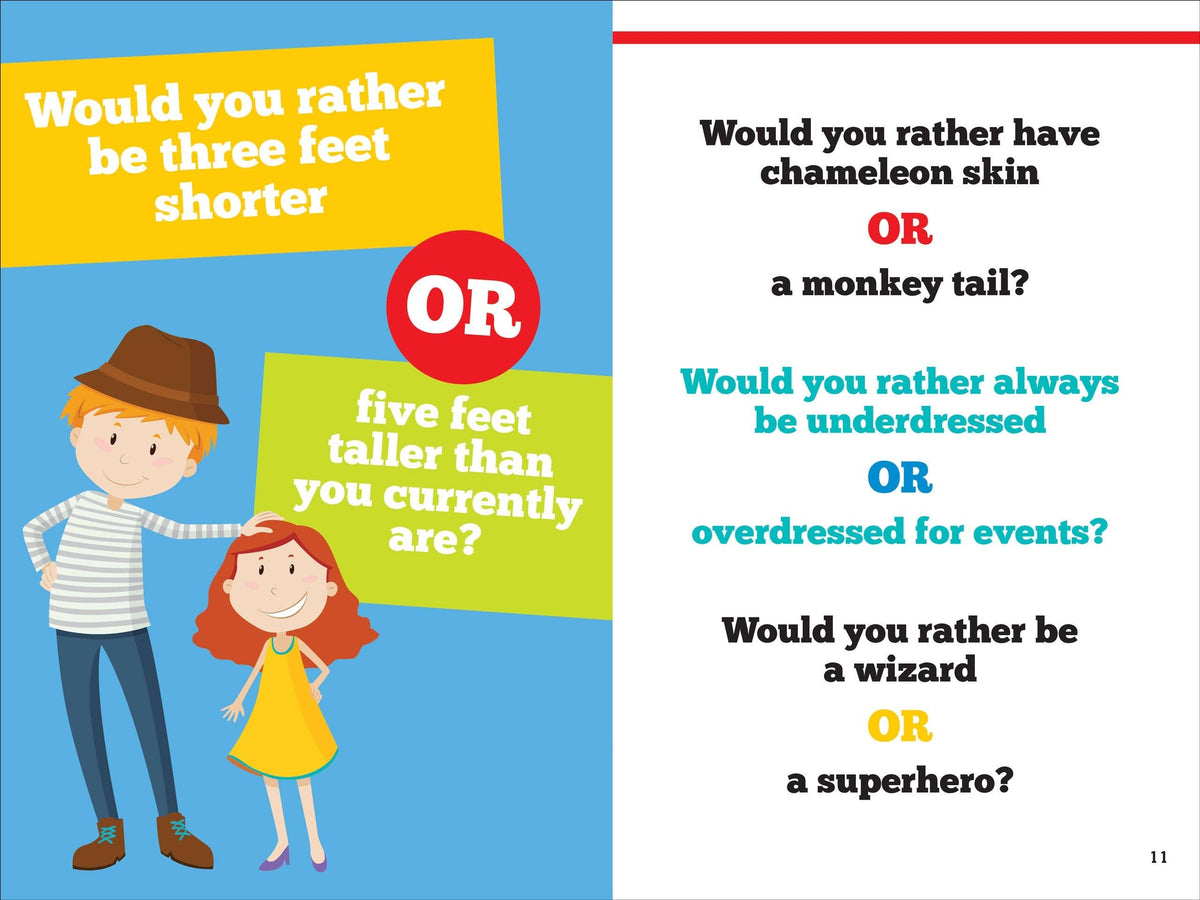 Would You Rather? Pick THIS or THAT Weird, Wacky, or Downright Gross Answer
