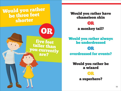 Would You Rather? Pick THIS or THAT Weird, Wacky, or Downright Gross Answer
