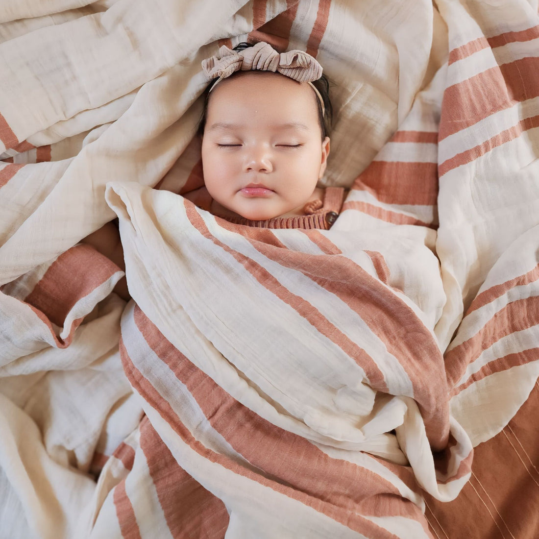 Rust Stripe 365 Blanket