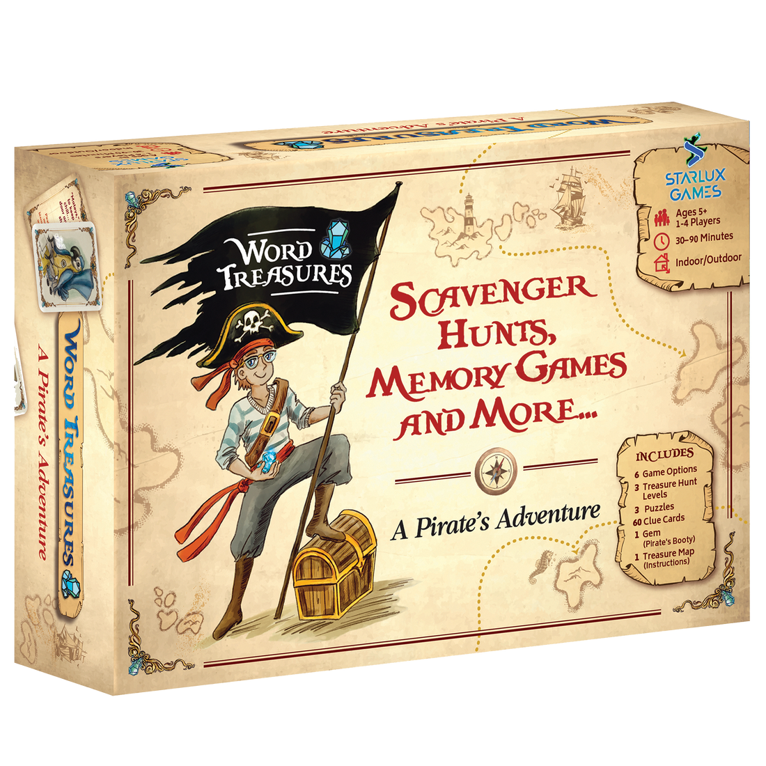 Word Treasures: Pirate-Themed Scavenger Hunts