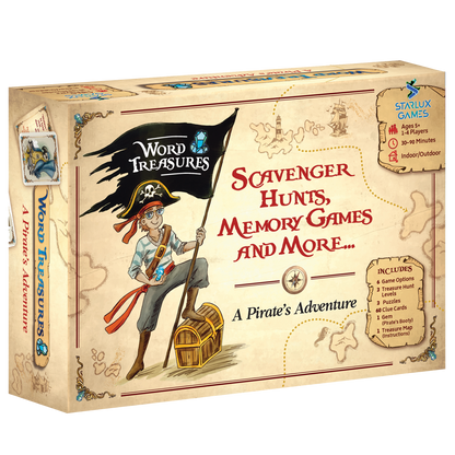 Word Treasures: Pirate-Themed Scavenger Hunts
