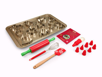 Deluxe Holiday Cookie Decorating Set