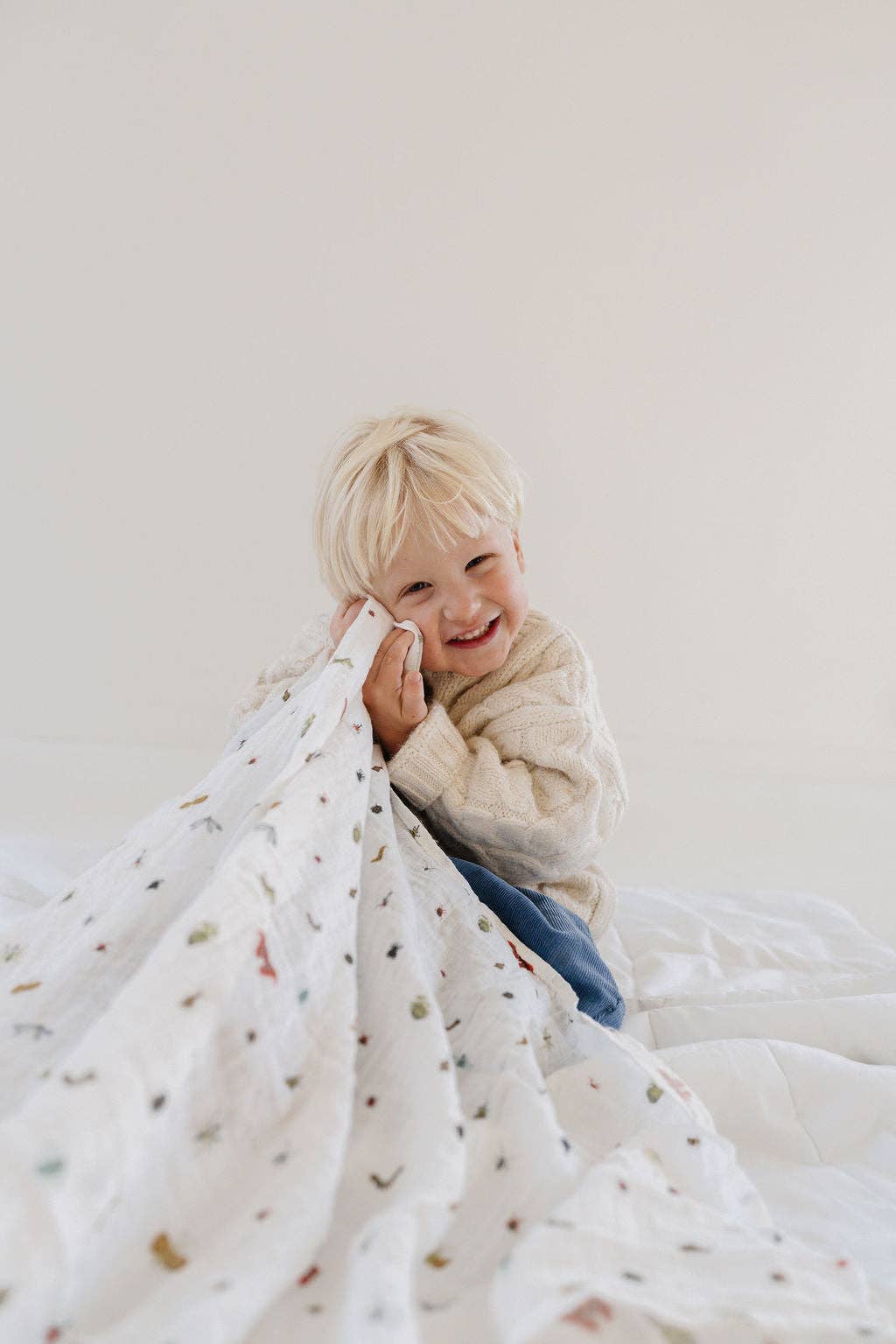 Cutie Crawlies Muslin Swaddle
