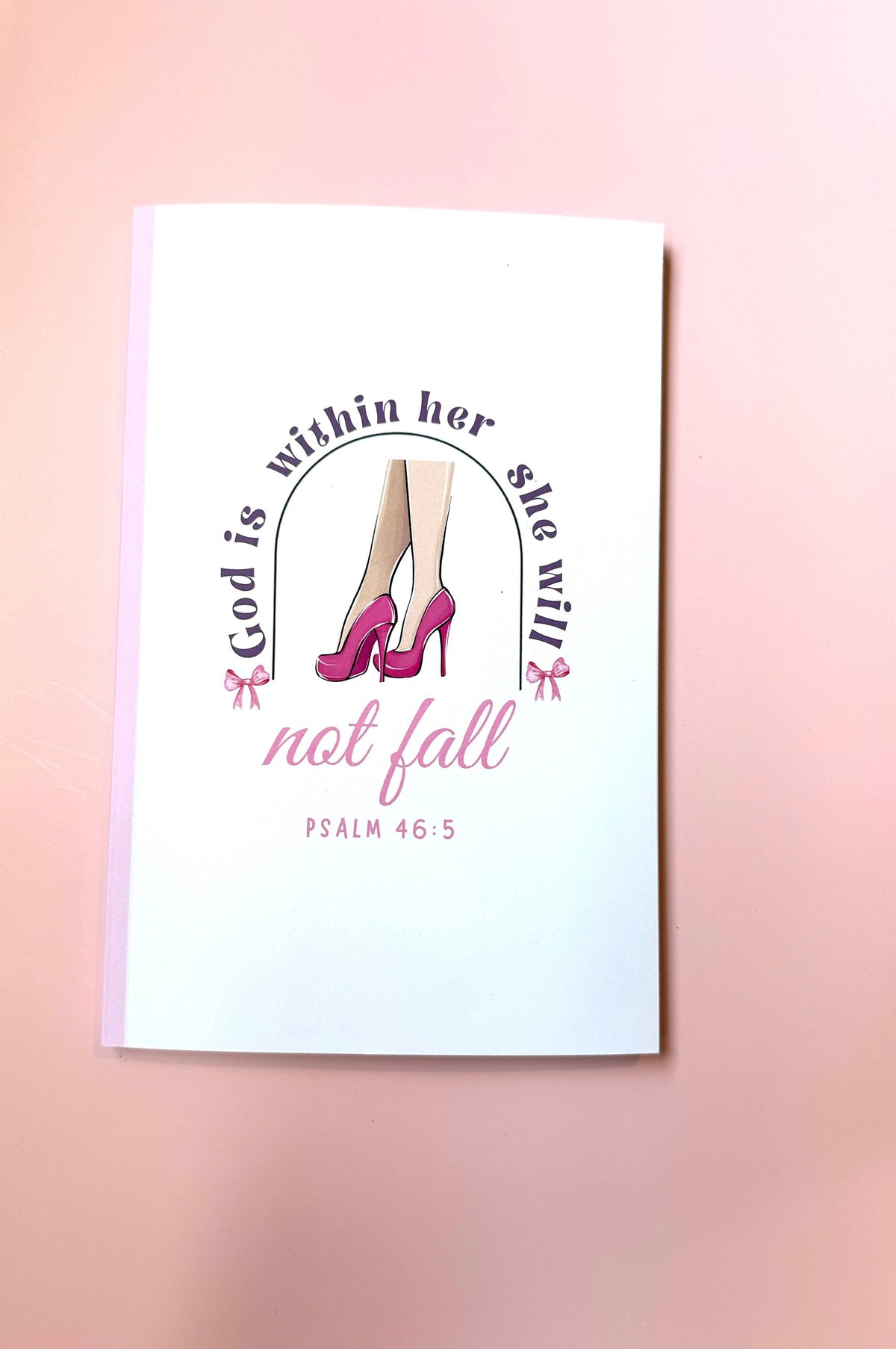 God Is Within Her – Psalm 46:5 Christian Notebook