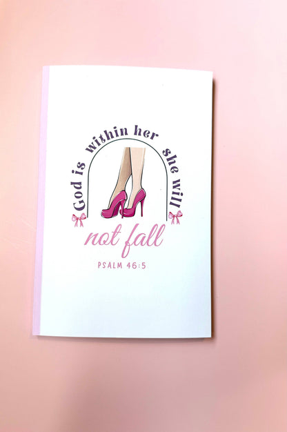 God Is Within Her – Psalm 46:5 Christian Notebook