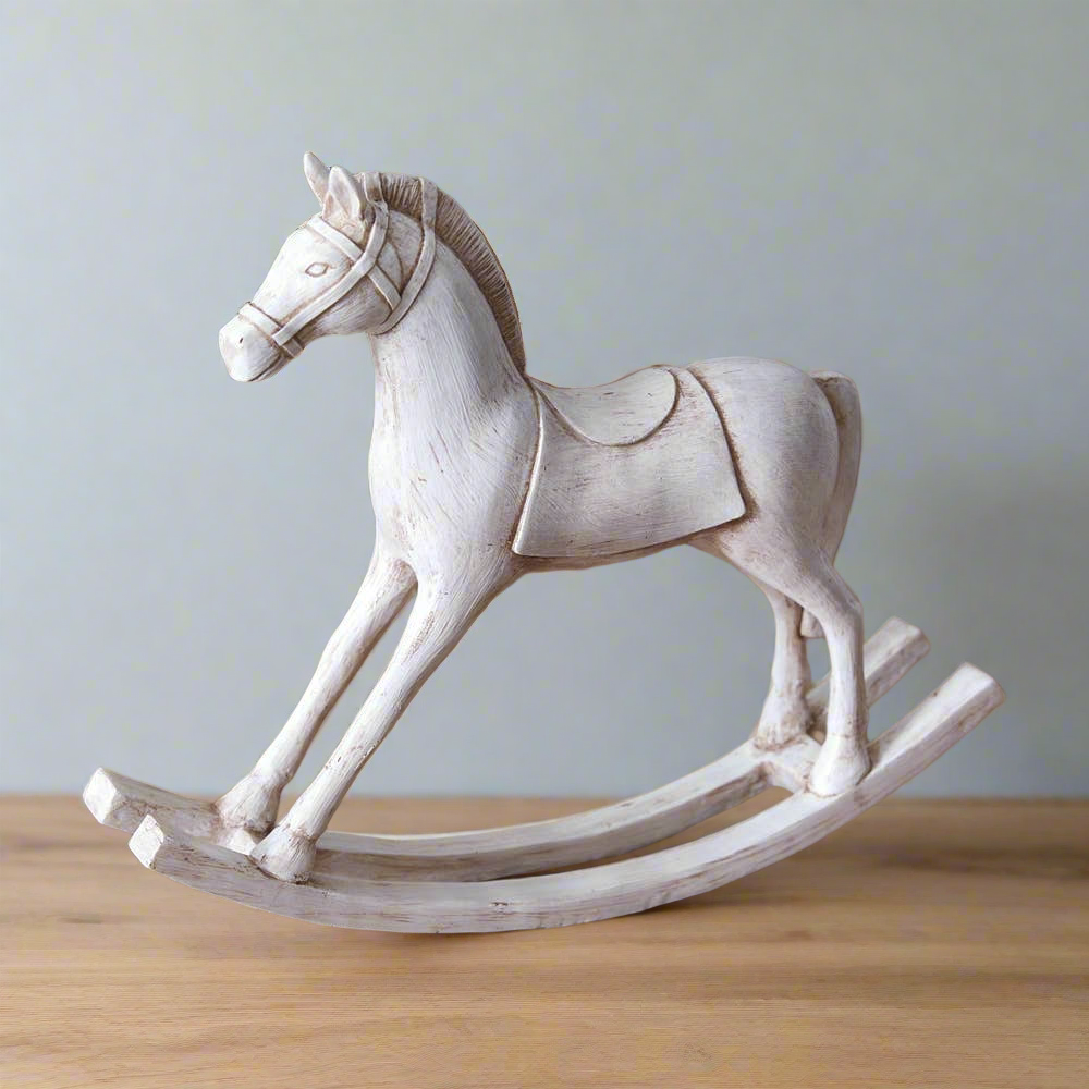 Tabletop Rocking Horse Figurine