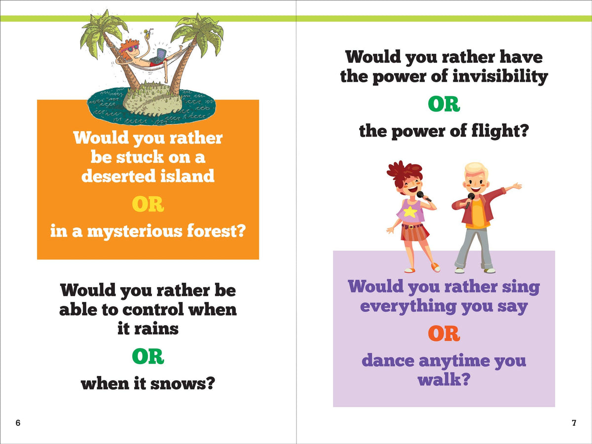 Would You Rather? Pick THIS or THAT Weird, Wacky, or Downright Gross Answer