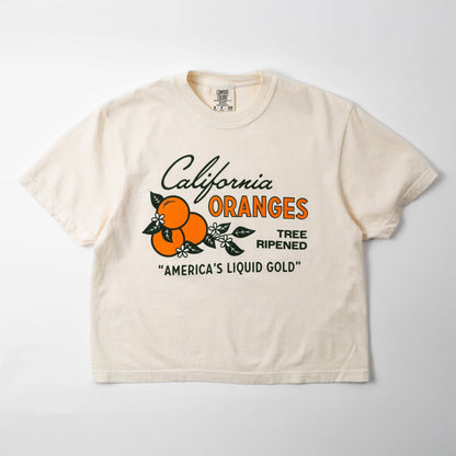 California Oranges Washed Boxy Tee