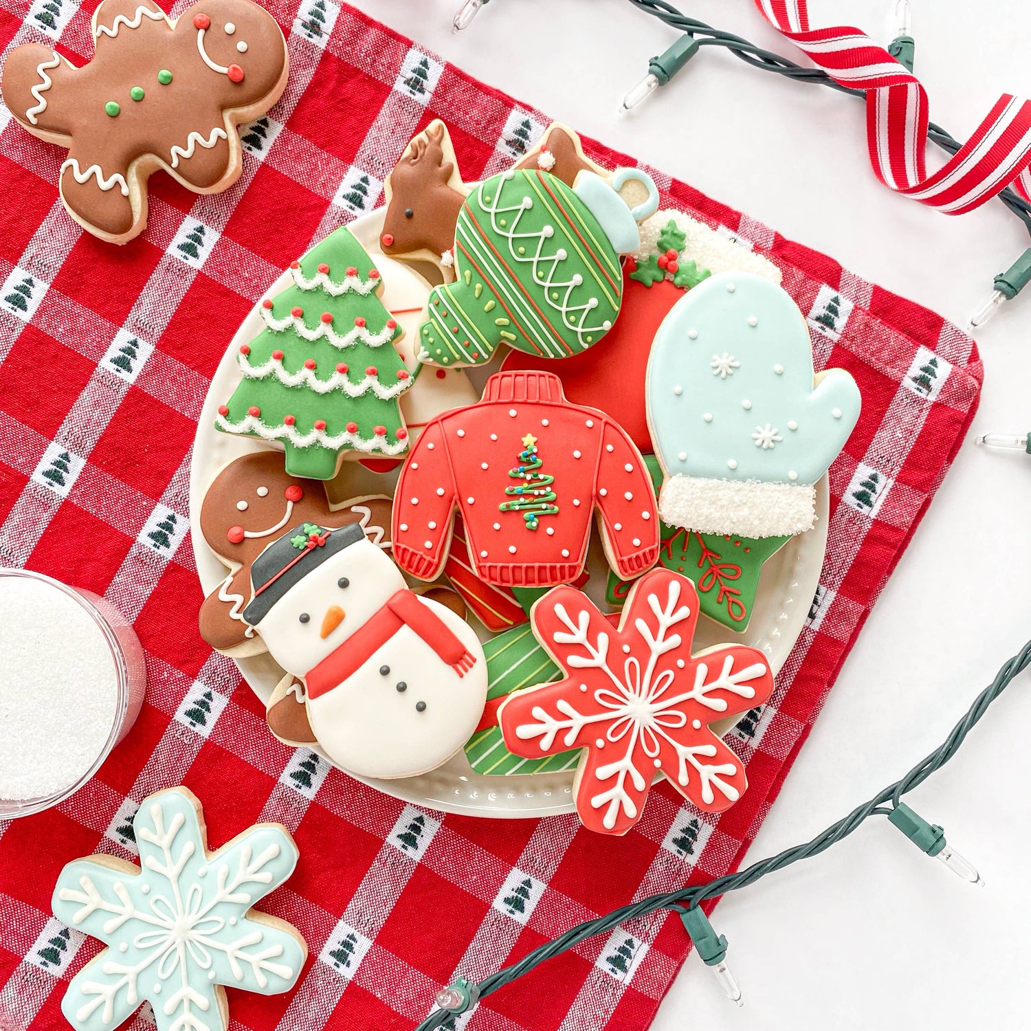 Deluxe Holiday Cookie Decorating Set