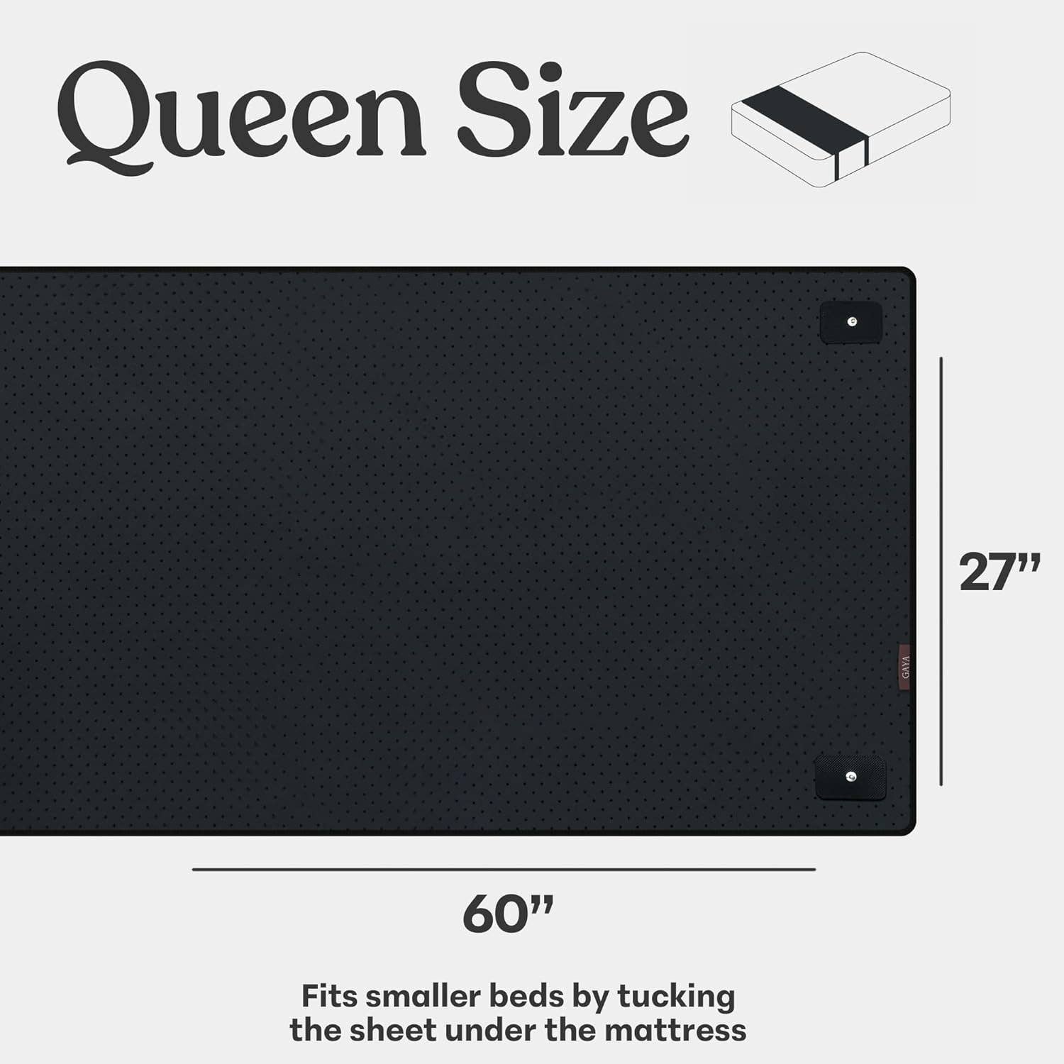 Gaya Grounding Mat for Bed – Better Sleep &amp; Inflammation