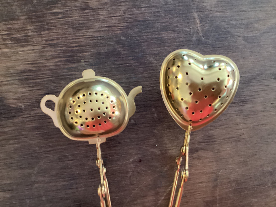 Gold Metal Tea Infuser