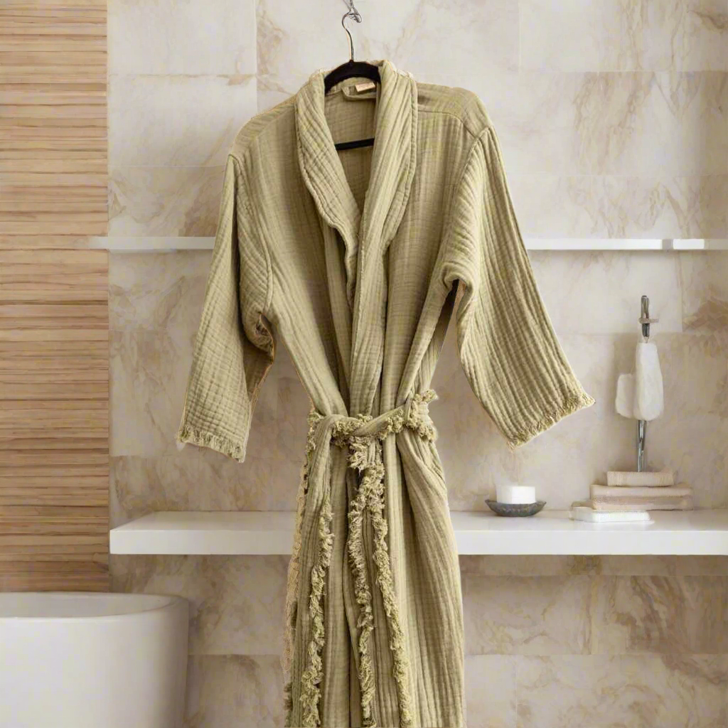 Full-Length Fringe  Robe