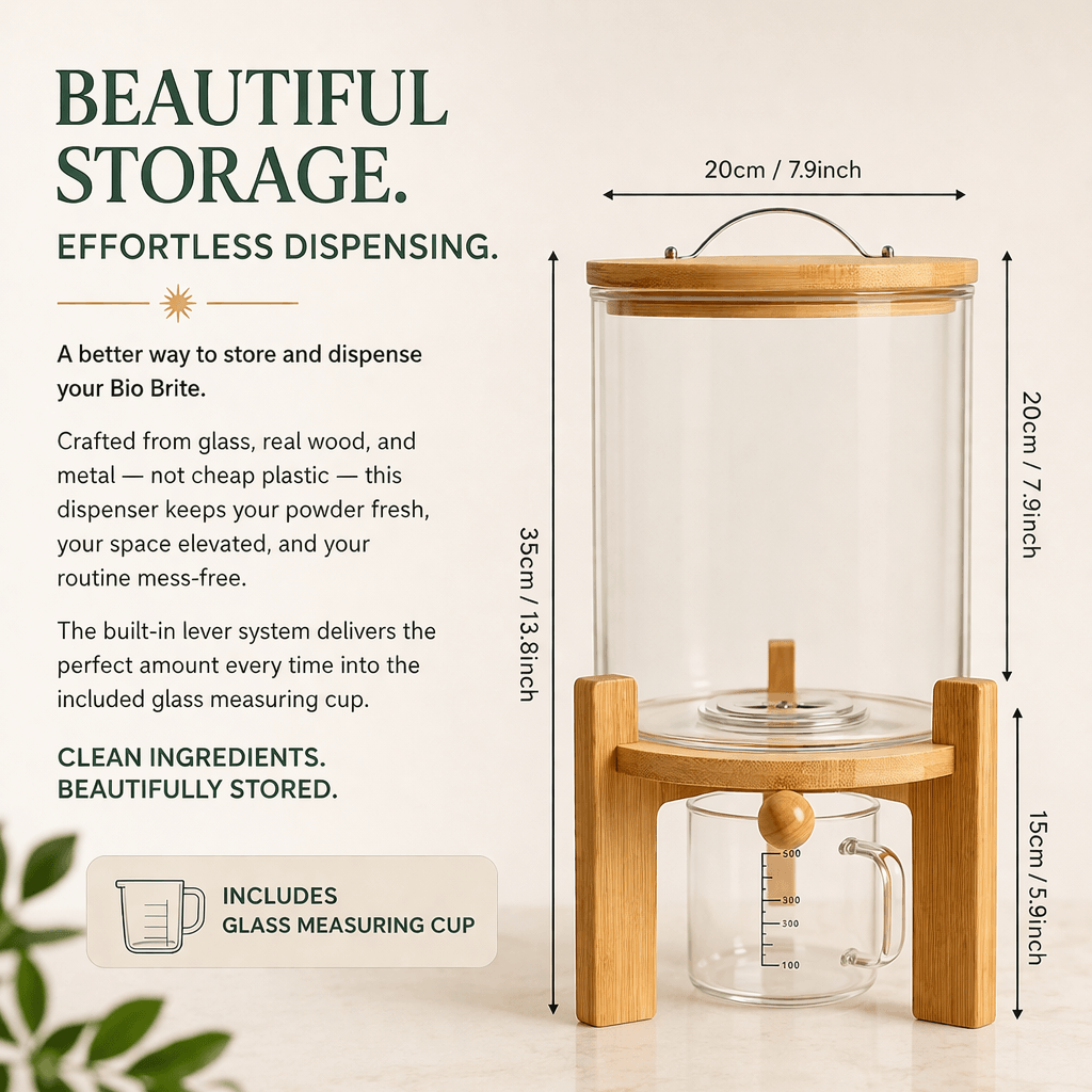 Bio Brite Dispenser with Cup (Holds 1 Gallon)