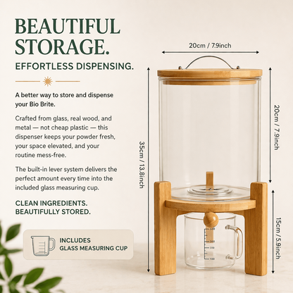 Bio Brite Dispenser with Cup (Holds 1 Gallon)