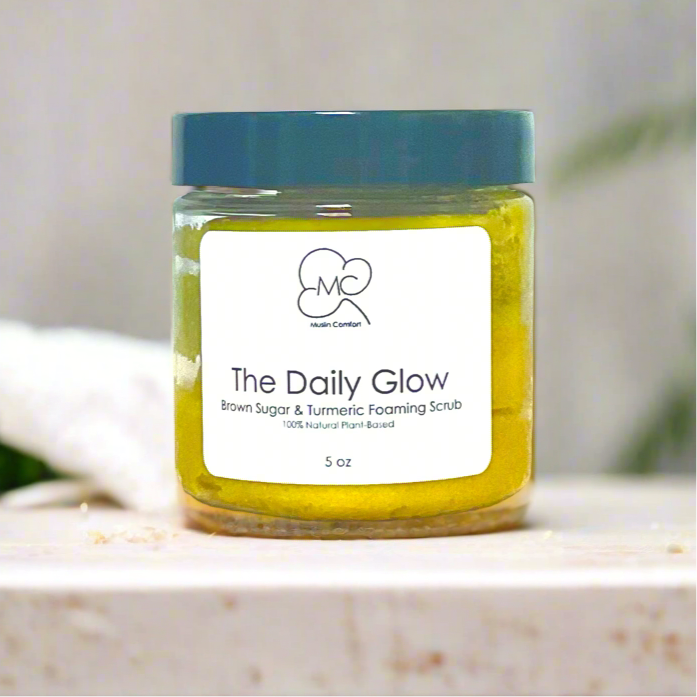 Daily Glow Turmeric + Brown Sugar Face &amp; Body Scrub