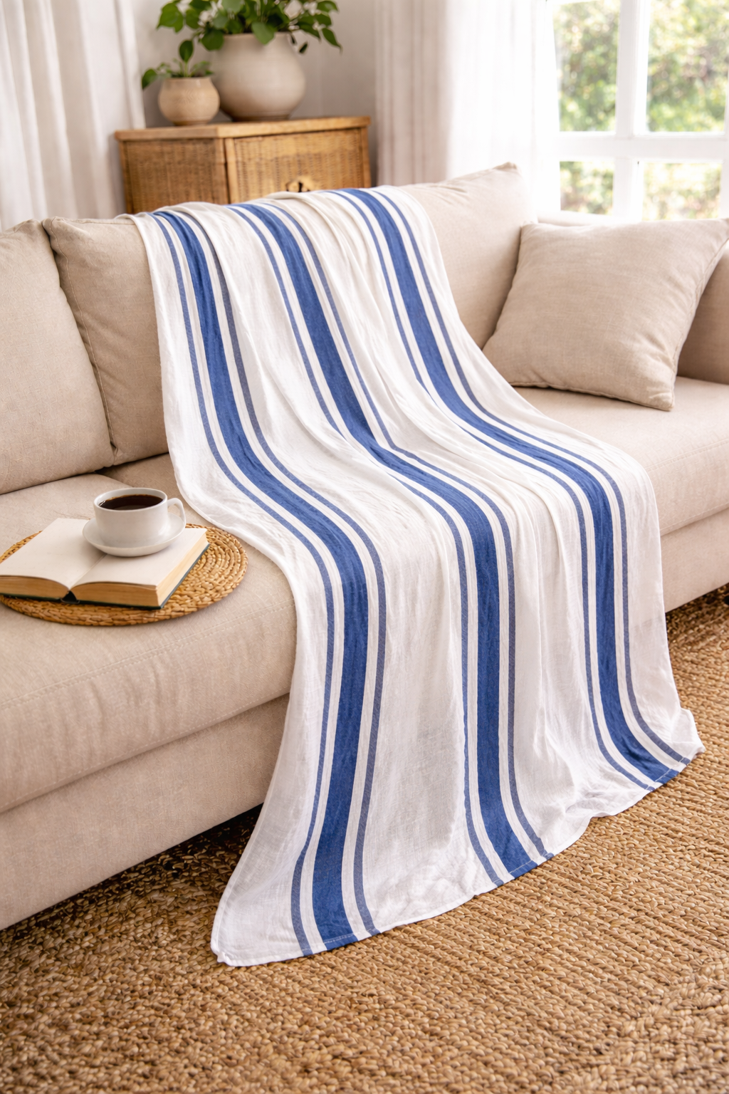 Oversized Breeze Throw - Retiring Colors