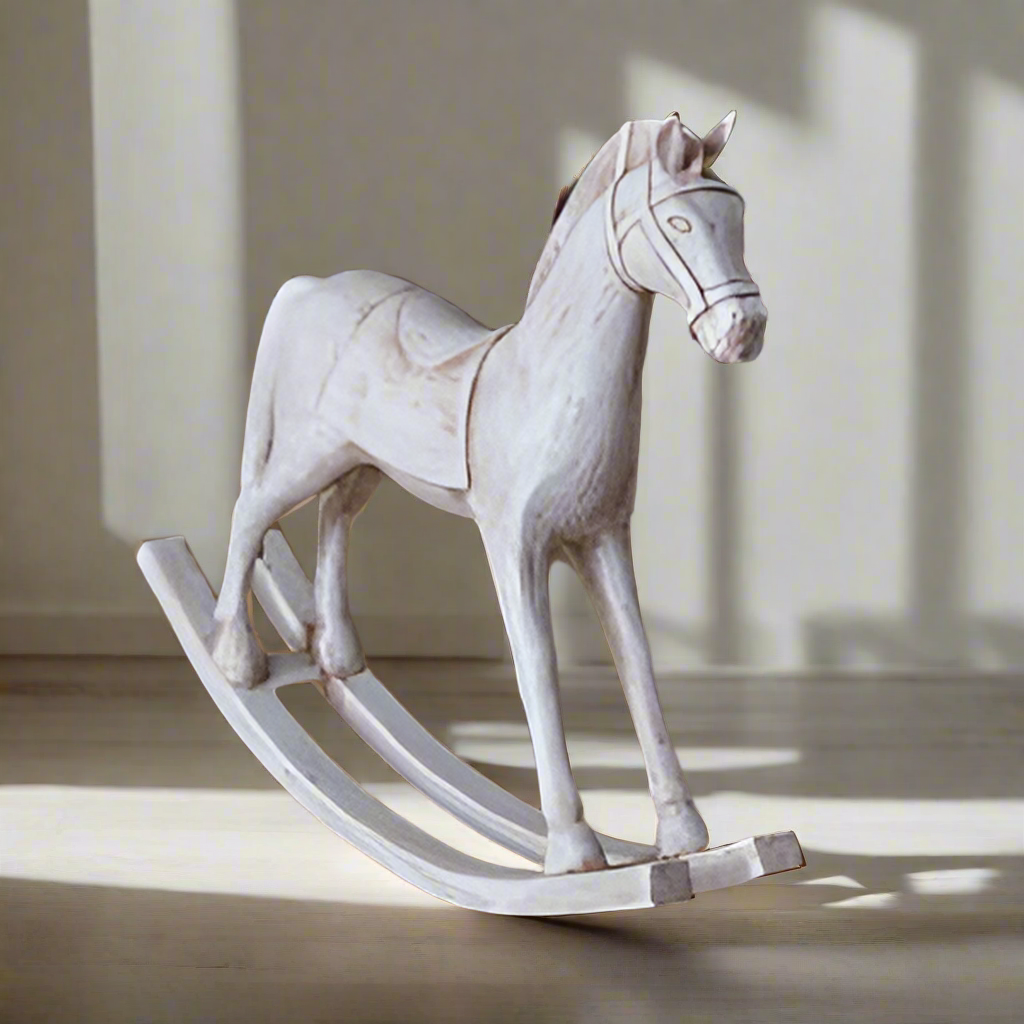 Tabletop Rocking Horse Figurine