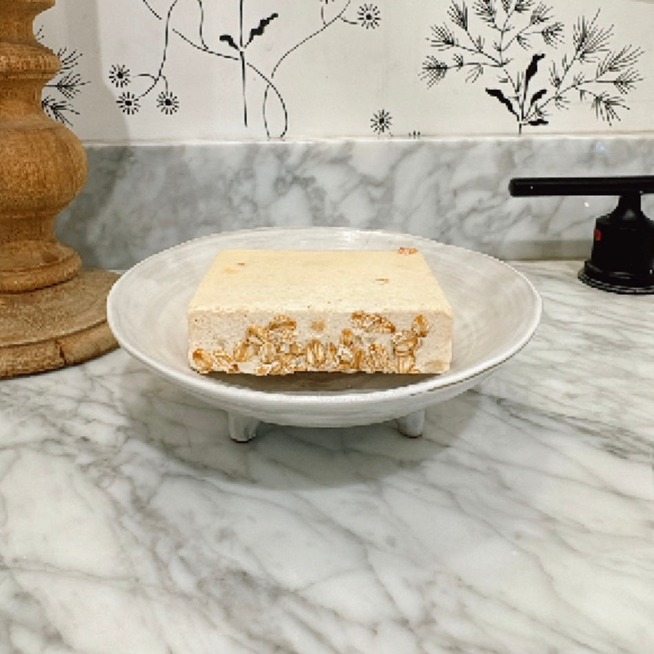 Unscented Oat + Olive Handmade All-Natural Bar Soap