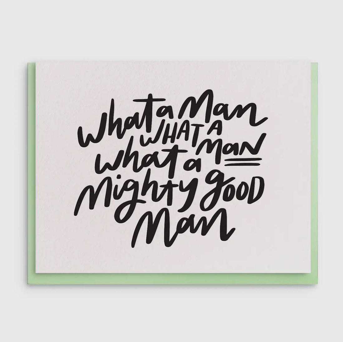 “What a Man” Card