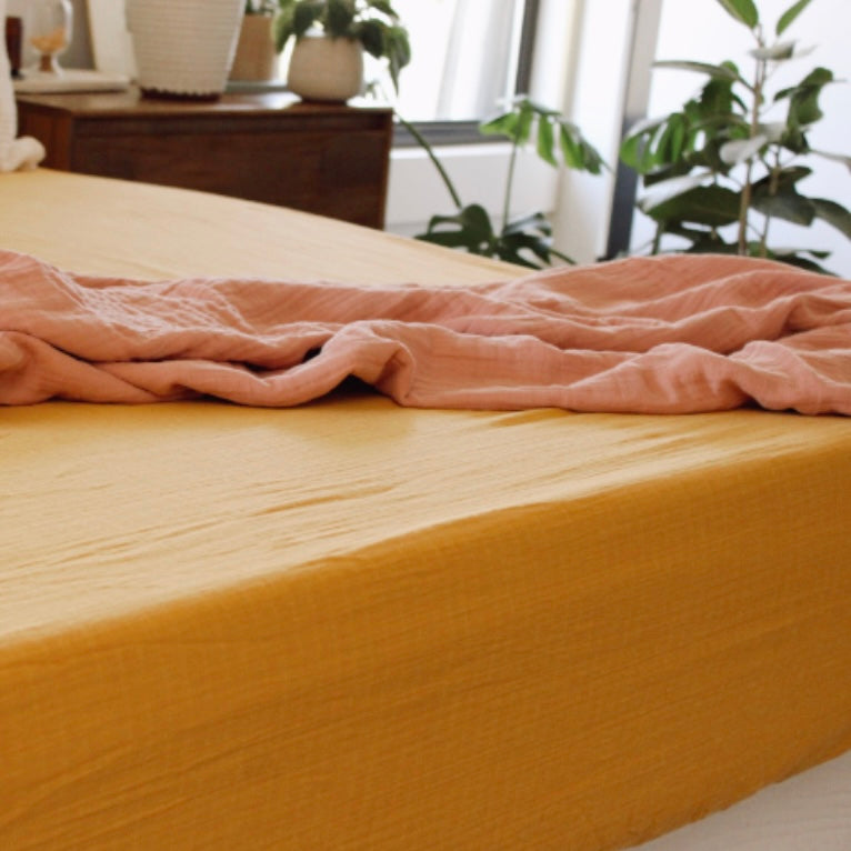 Muslin Cotton Bottom Sheet