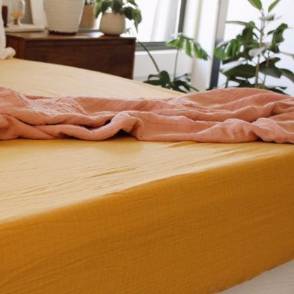 Muslin Cotton Bottom Sheet