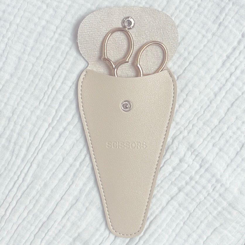 Artisan Gold-Handled Mini Scissors