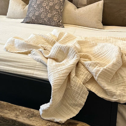 365 Muslin Cotton Throw Blanket™ - PERFECTLY IMPERFECT