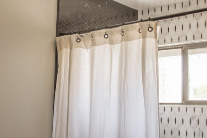Muslin Shower Curtain