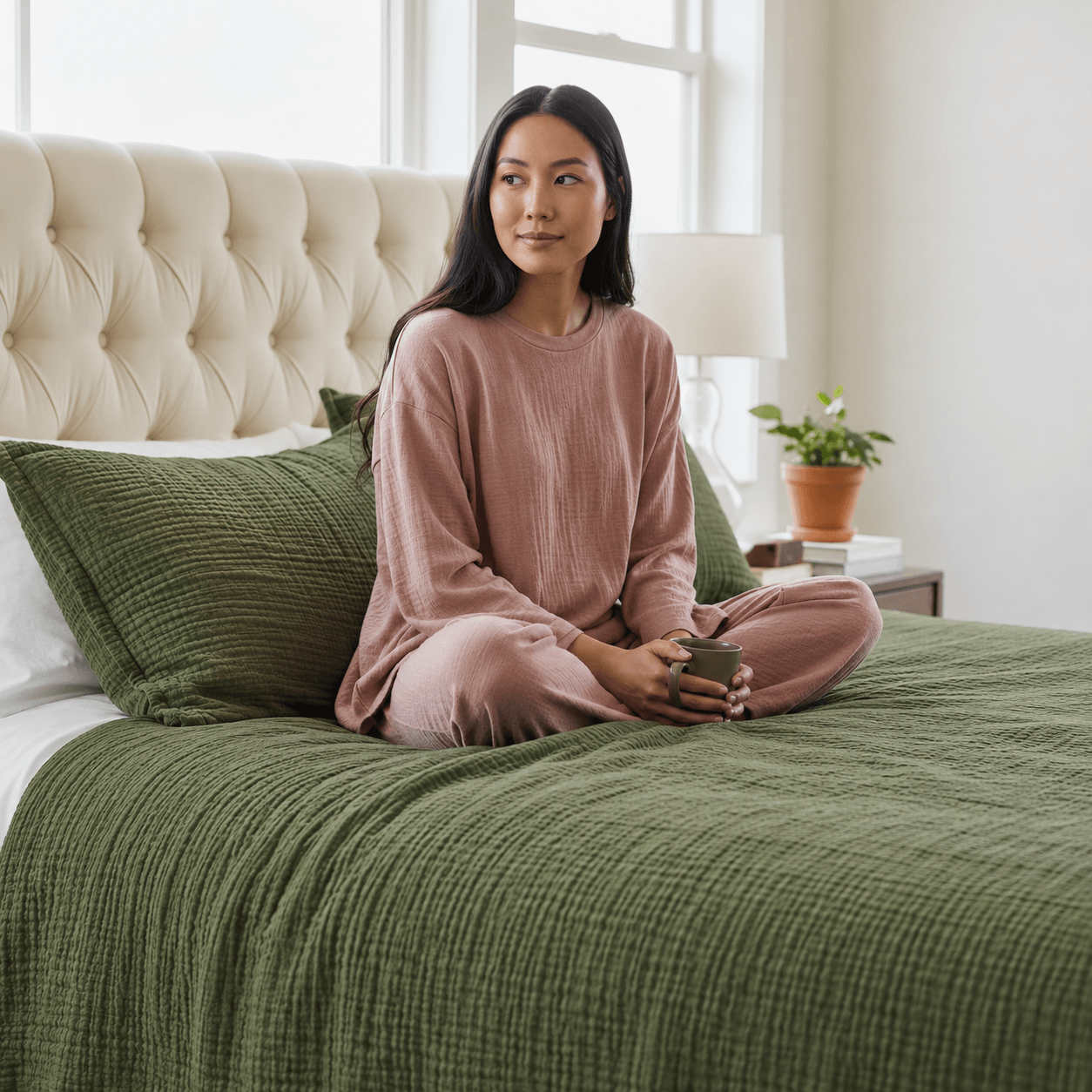 Ultra Lightweight 6 Layer Muslin Blanket