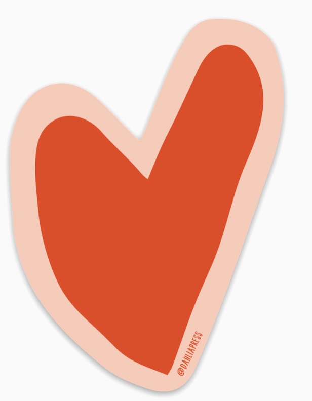&quot;Heart&quot; Sticker