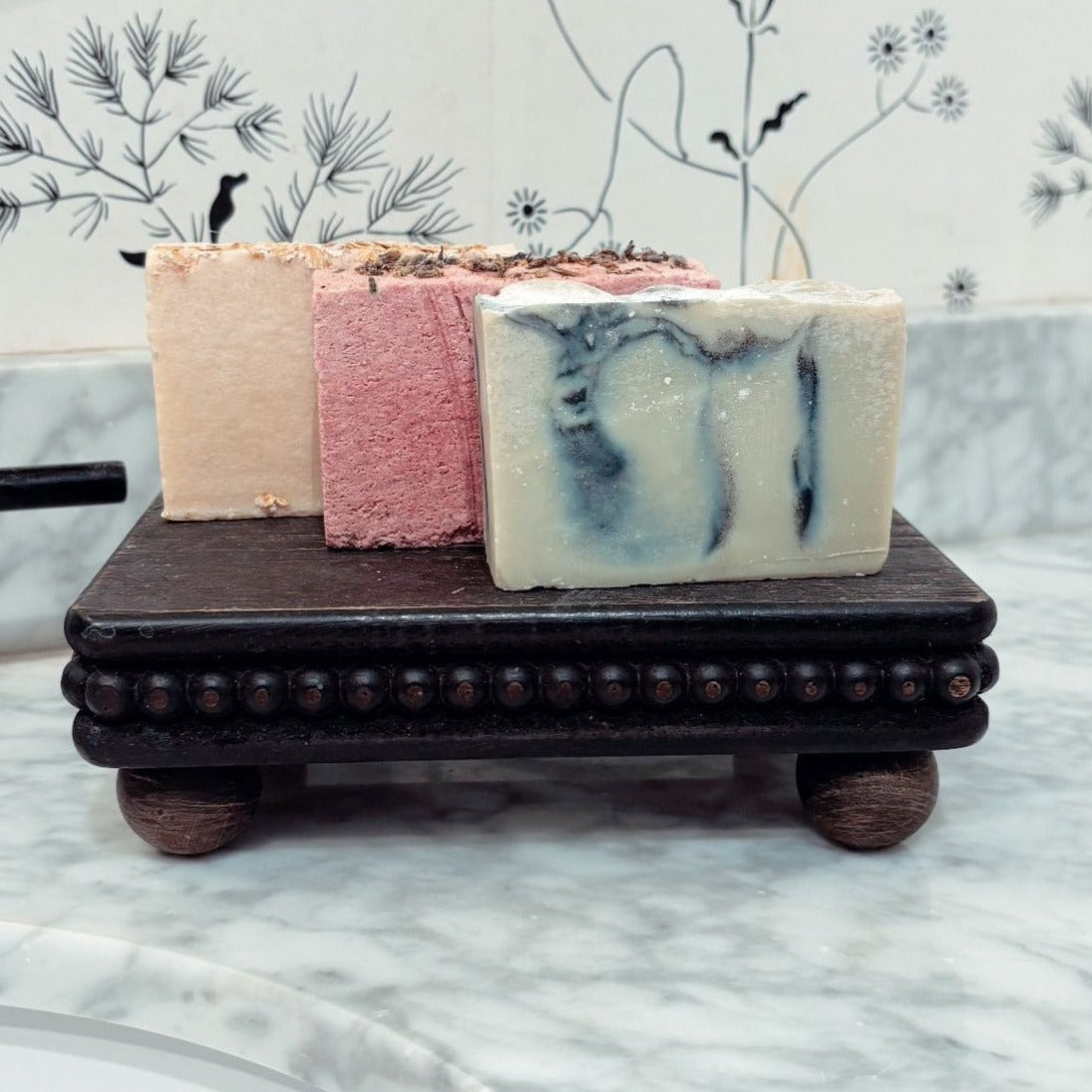 Lavender + Rhubarb Handmade All-Natural Bar Soap