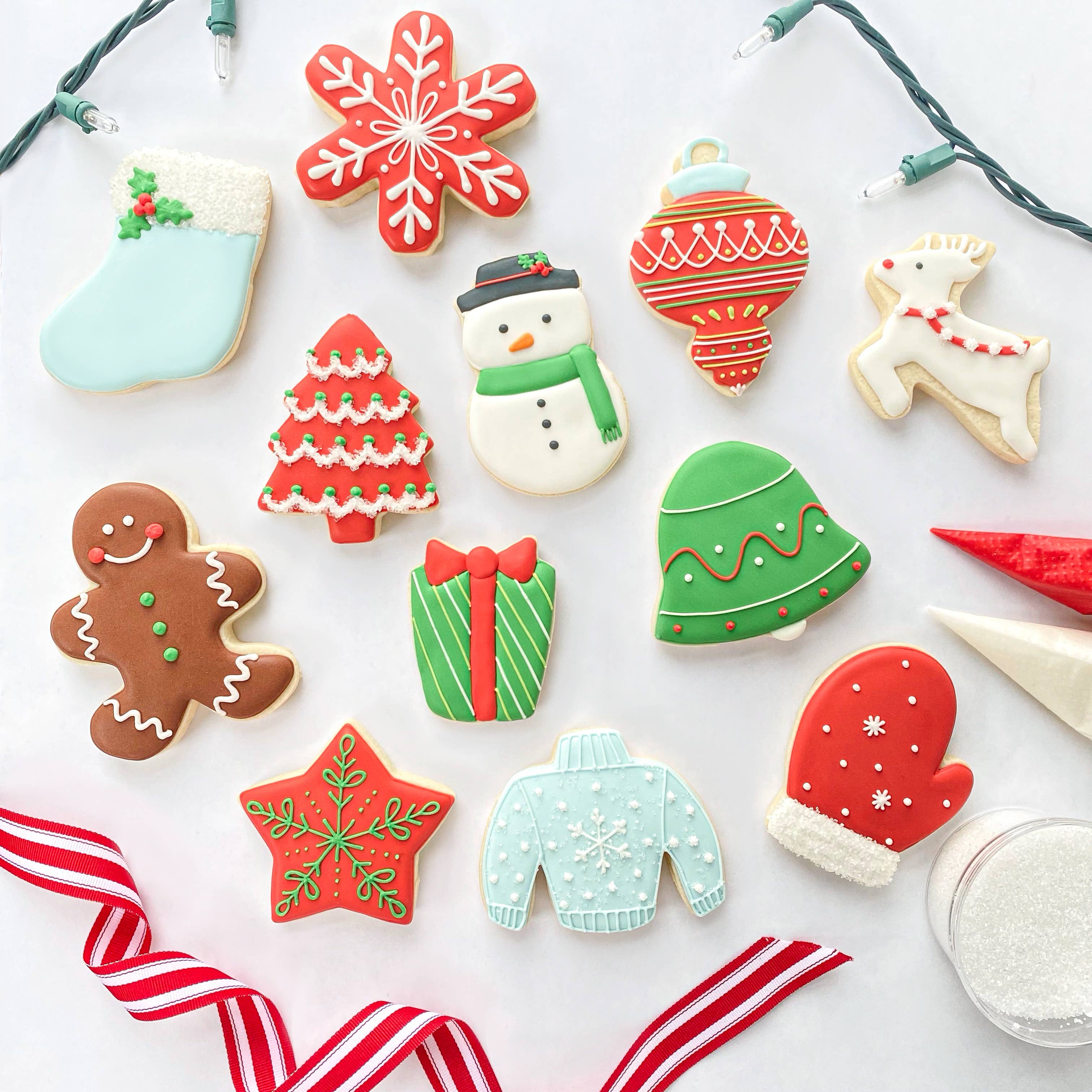 Deluxe Holiday Cookie Decorating Set