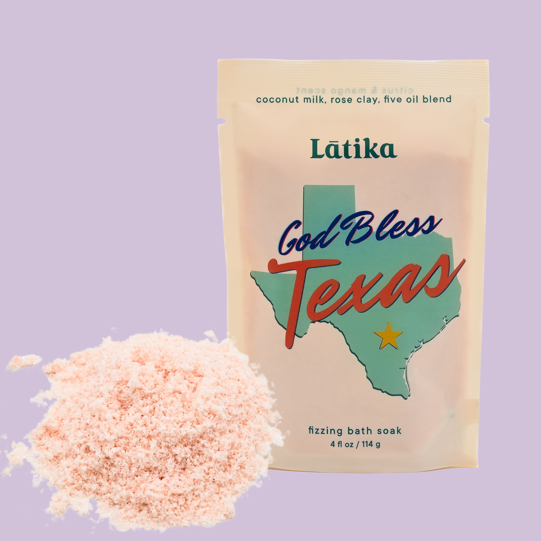 Bless Texas Fizzing All-Natural Bath Soak