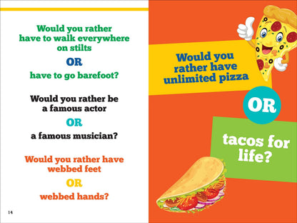 Would You Rather? Pick THIS or THAT Weird, Wacky, or Downright Gross Answer