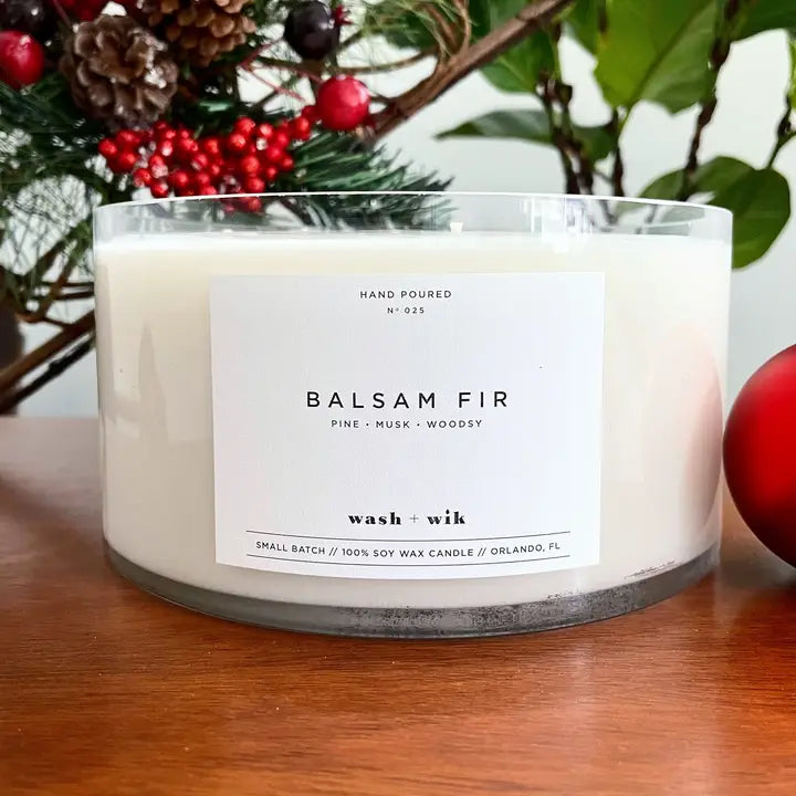 &quot;Balsam Fir&quot; Giant 5 Wick Candle