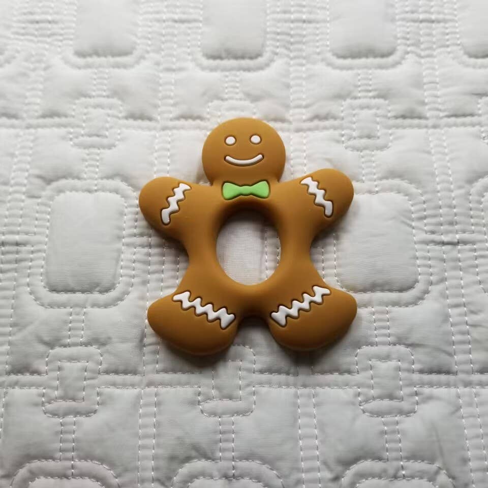 Gingerbread Teether Toy