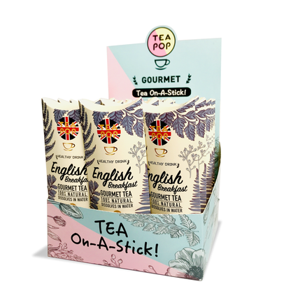 Peach Gourmet TEA on-a-stick!