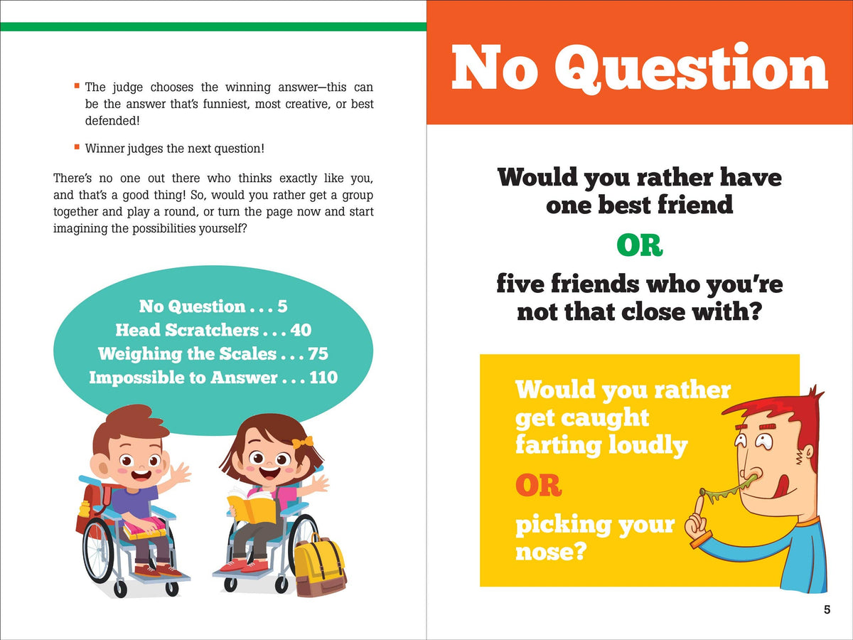 Would You Rather? Pick THIS or THAT Weird, Wacky, or Downright Gross Answer