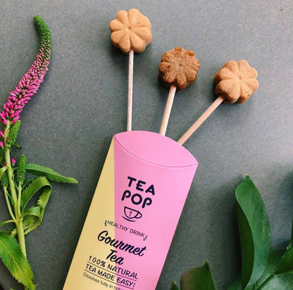 Peach Gourmet TEA on-a-stick!