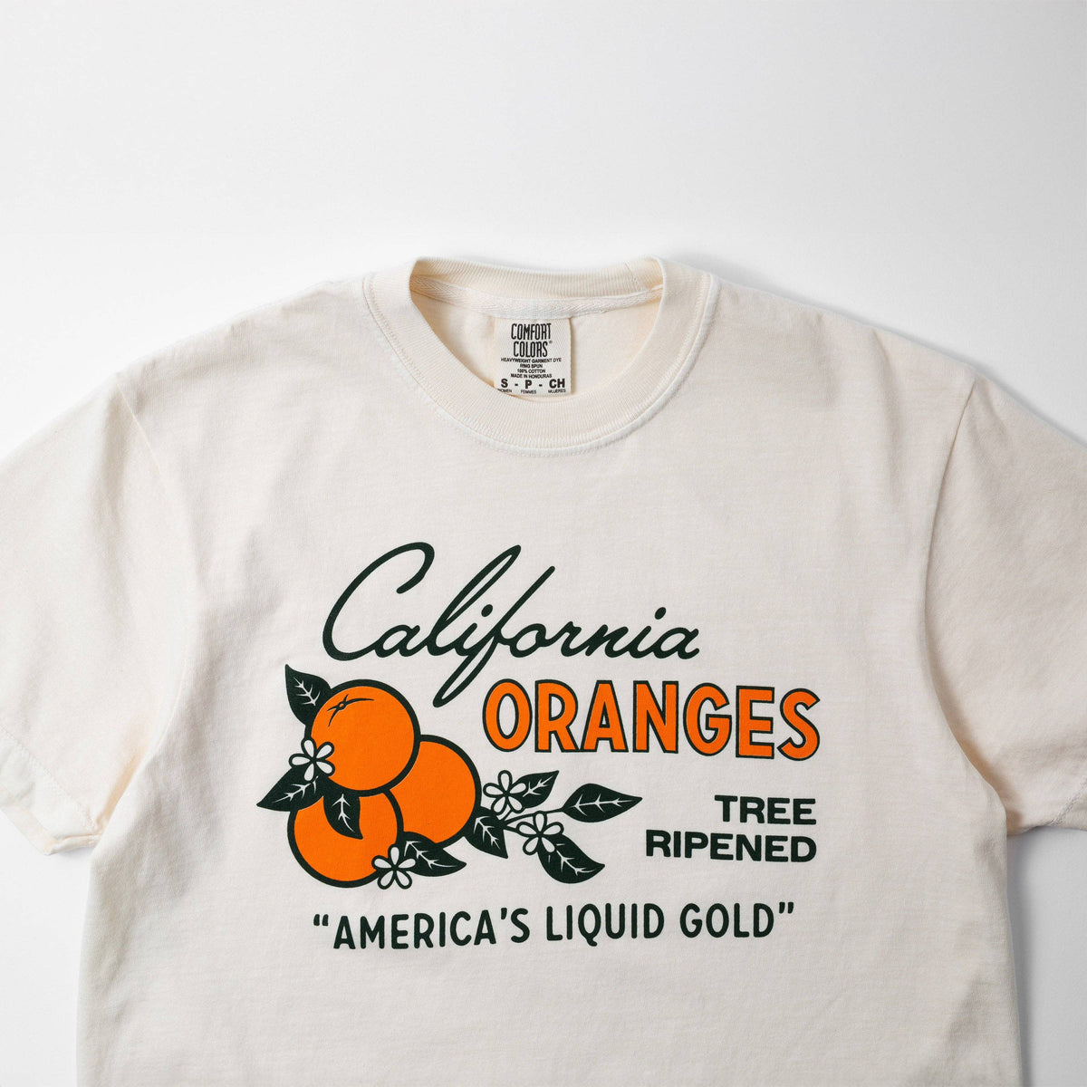 California Oranges Washed Boxy Tee