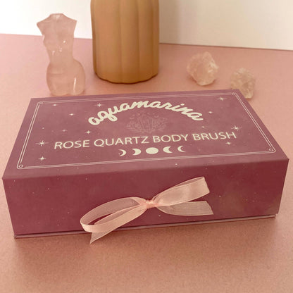Rose Quartz Body Brush