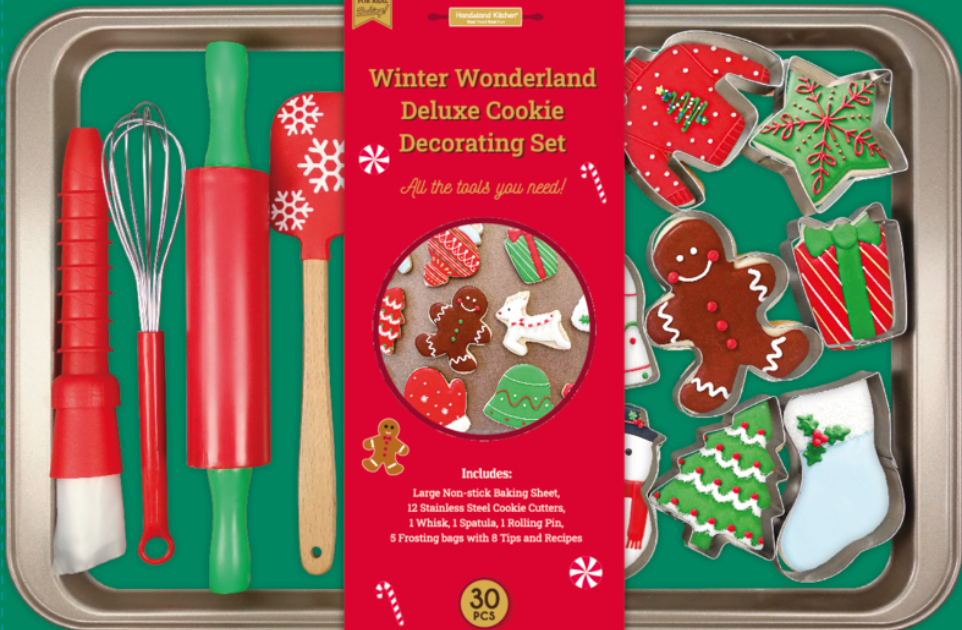 Deluxe Holiday Cookie Decorating Set