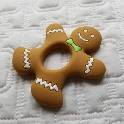 Gingerbread Teether Toy