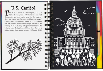 America Scratch and Sketch