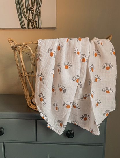 Sonoran Sun Muslin Swaddle